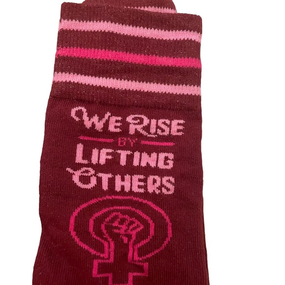 Sock Set Stars & Stripes and We Rise By Lofting Others - Picture 4 of 5